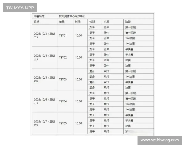 网球赛事日程优化策略年度规划实用技巧全解析